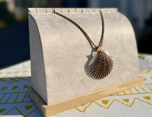 The Braid Necklace- Rare Seashells Edition