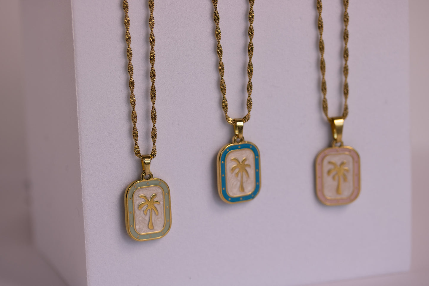 Palm Oasis Necklace in Various Colors