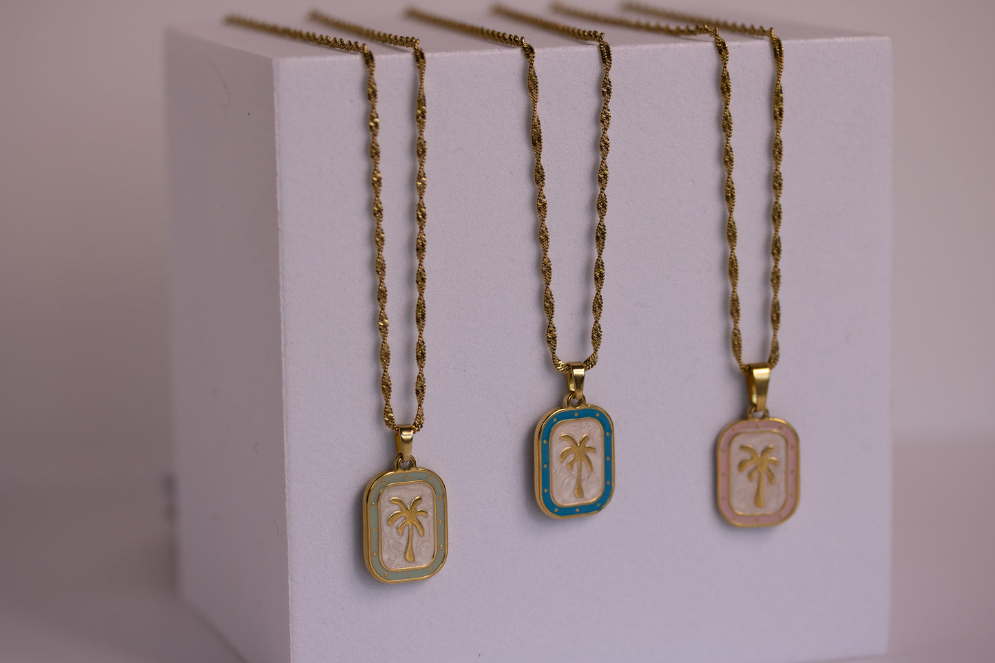 Palm Oasis Necklace in Various Colors