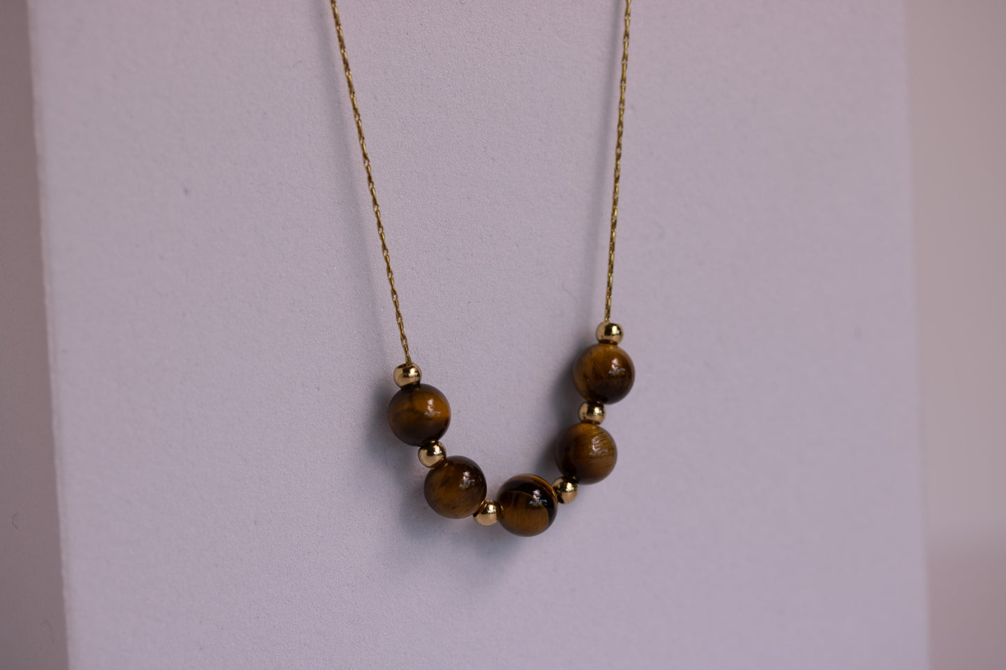 Tiger’s Eye Bead Necklace
