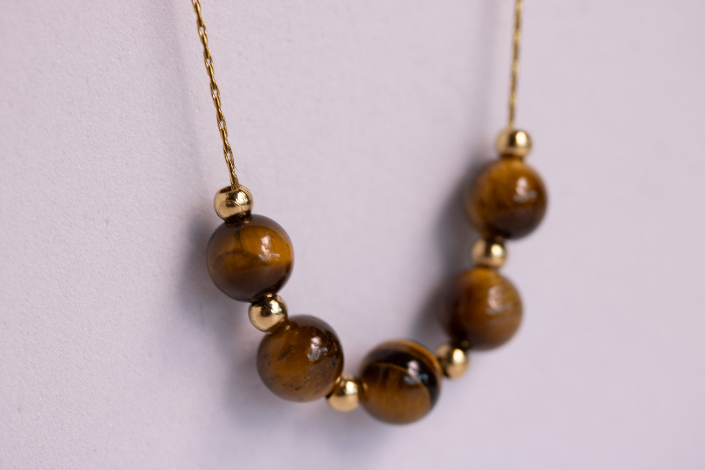 Tiger’s Eye Bead Necklace