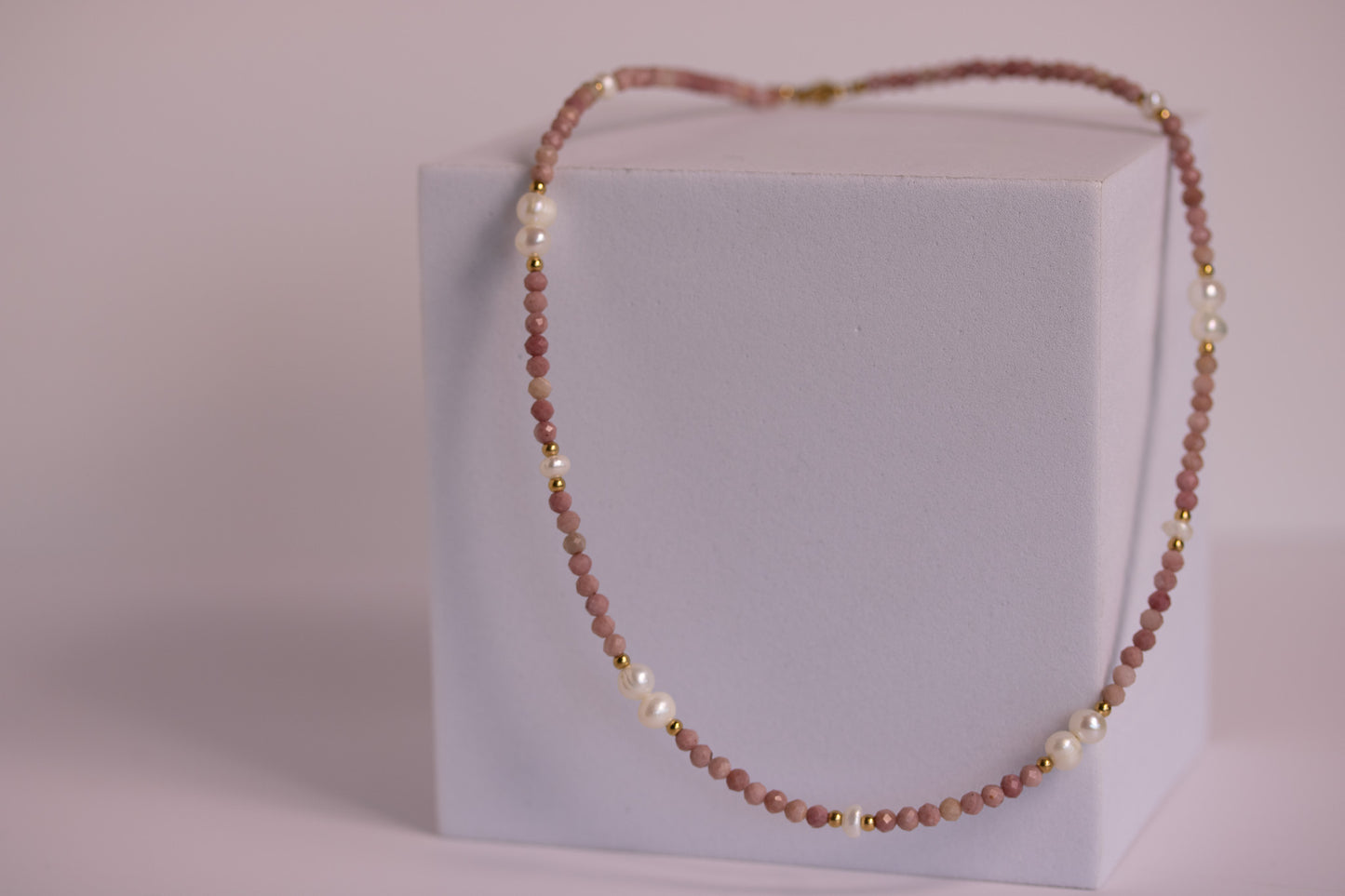 Sandrose Pearl Strand Necklace