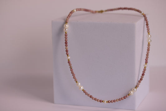 Sandrose Pearl Strand Necklace