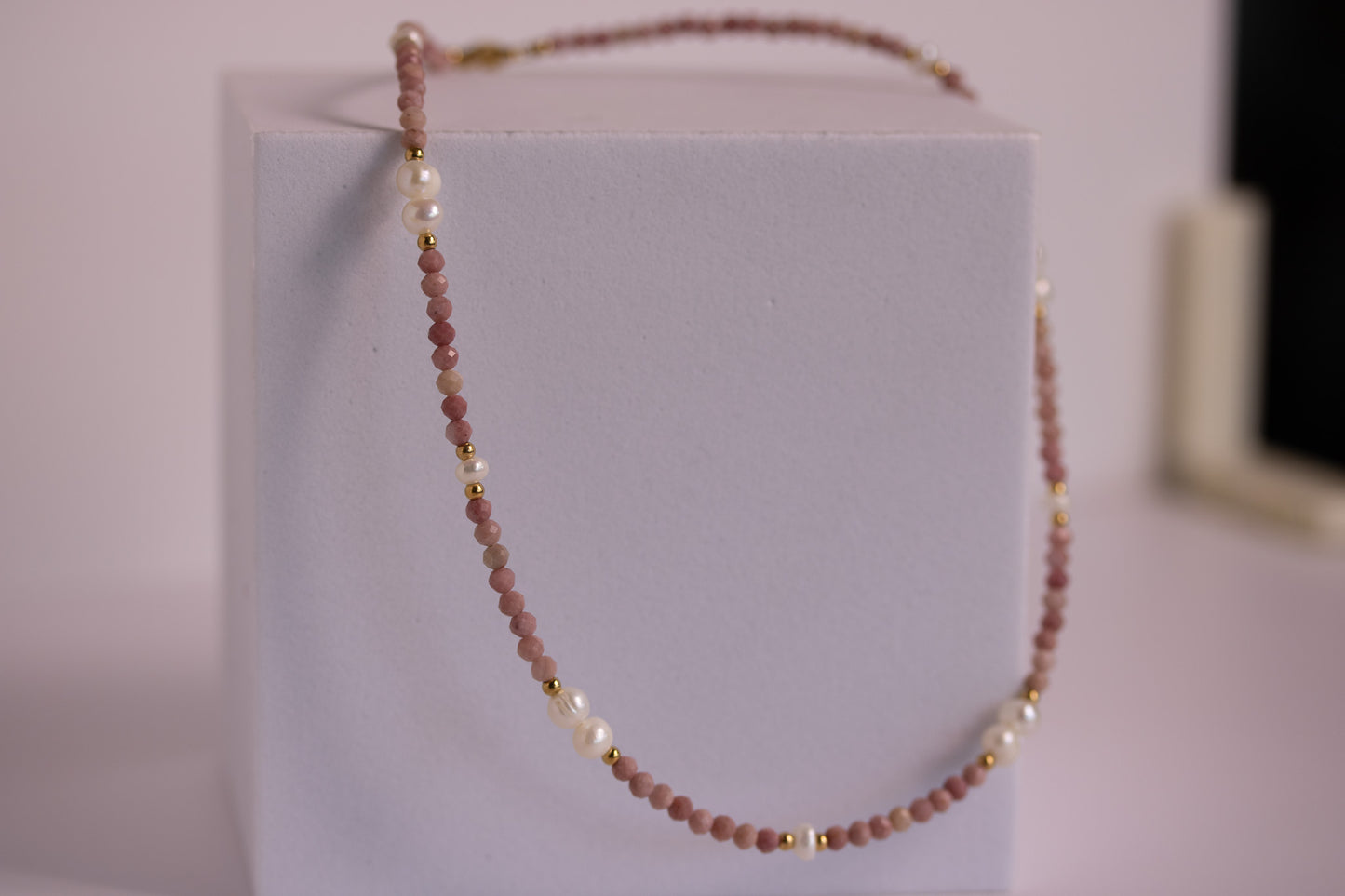 Sandrose Pearl Strand Necklace