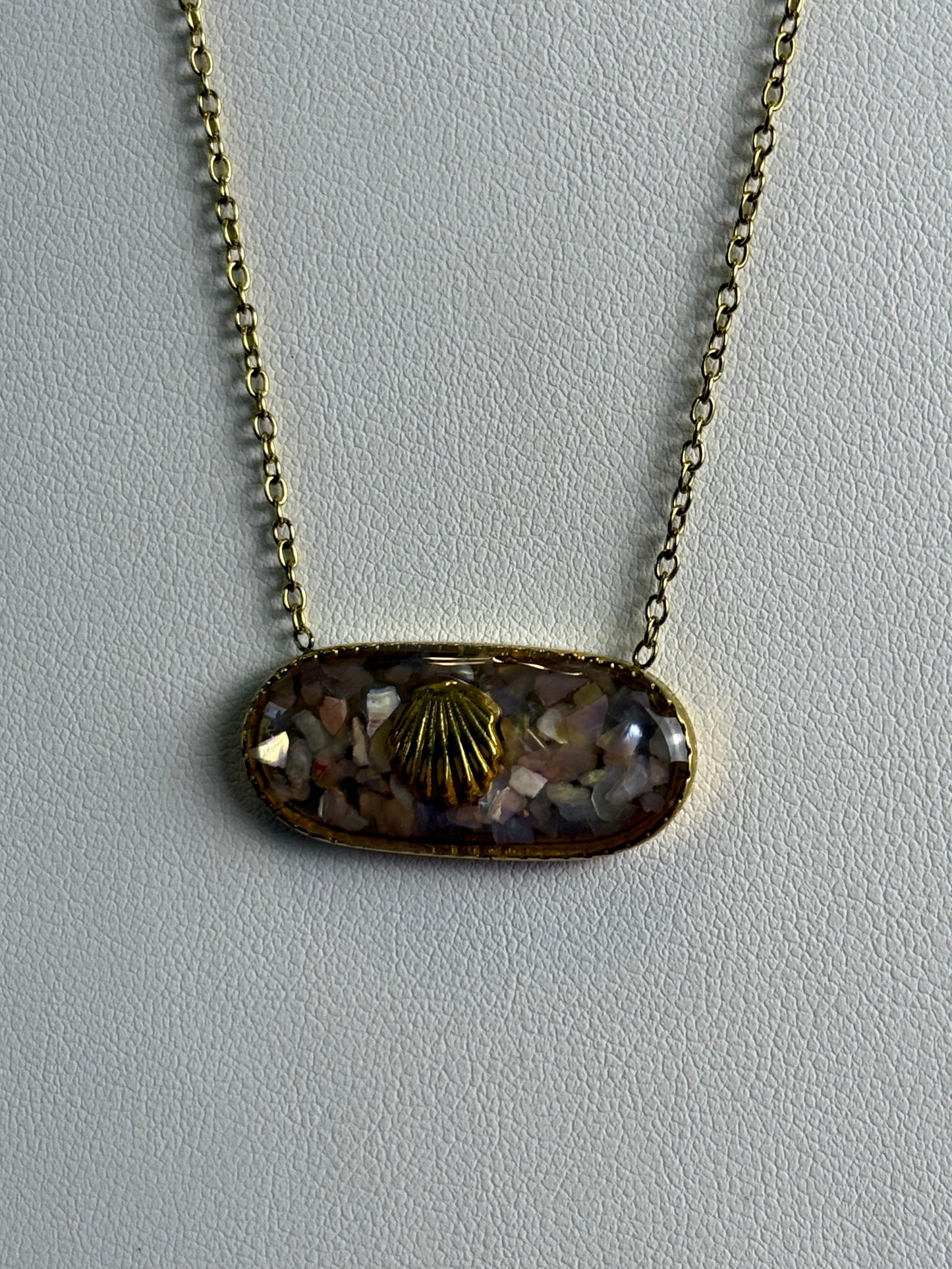 East West Seashell Necklace