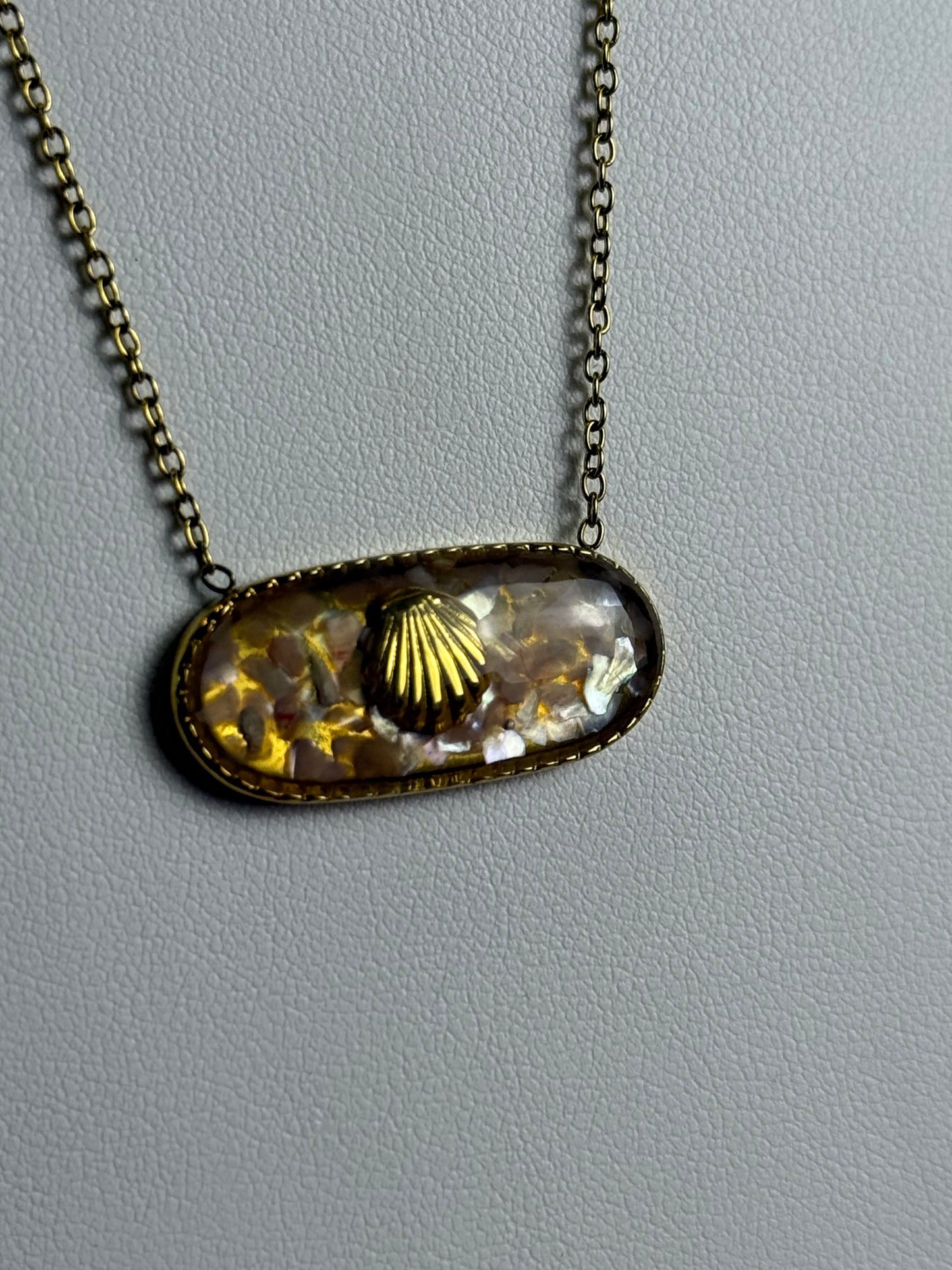 East West Seashell Necklace