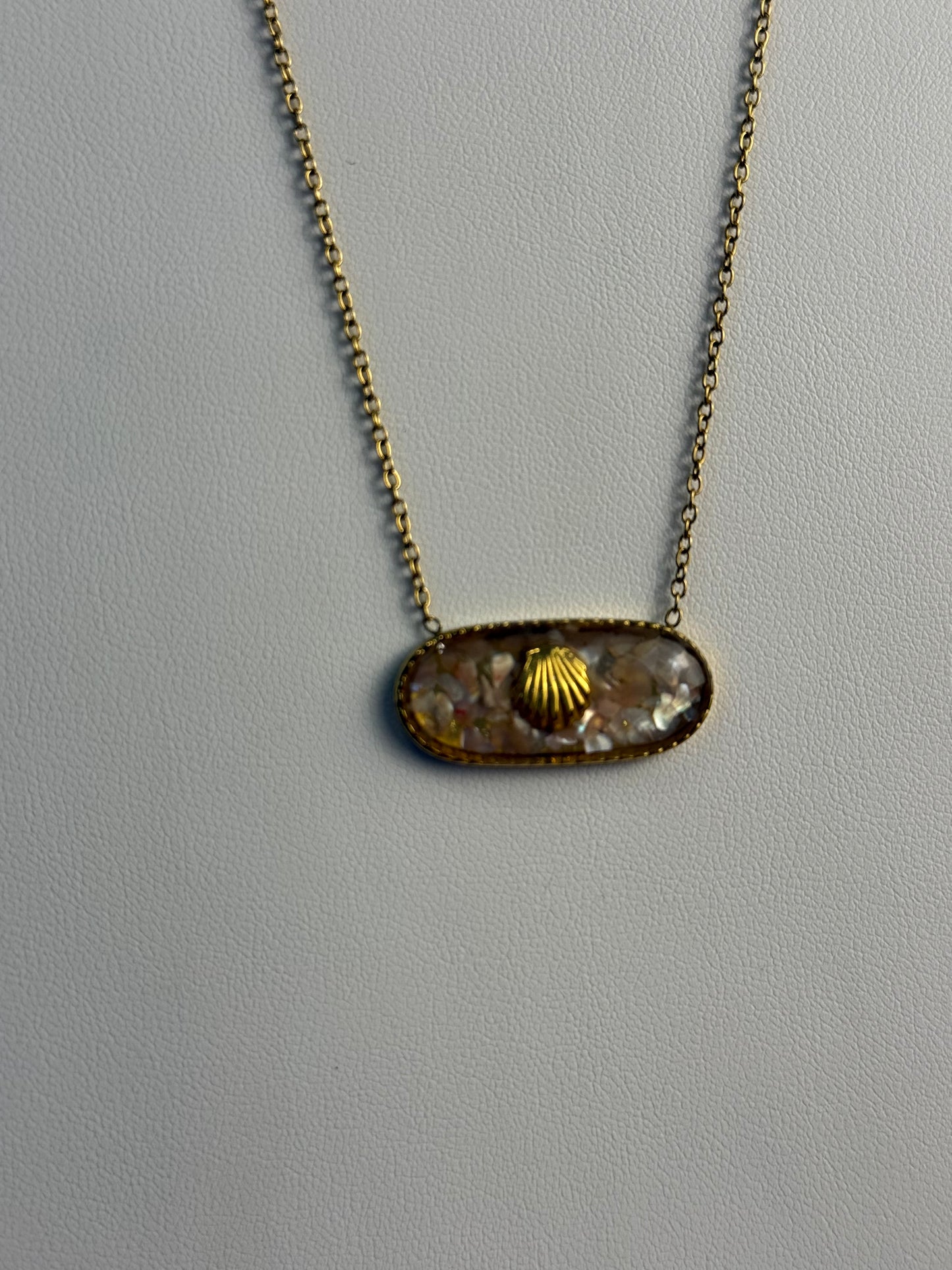 East West Seashell Necklace