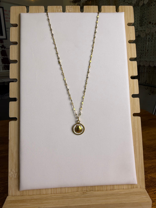 Shell Medallion Necklace