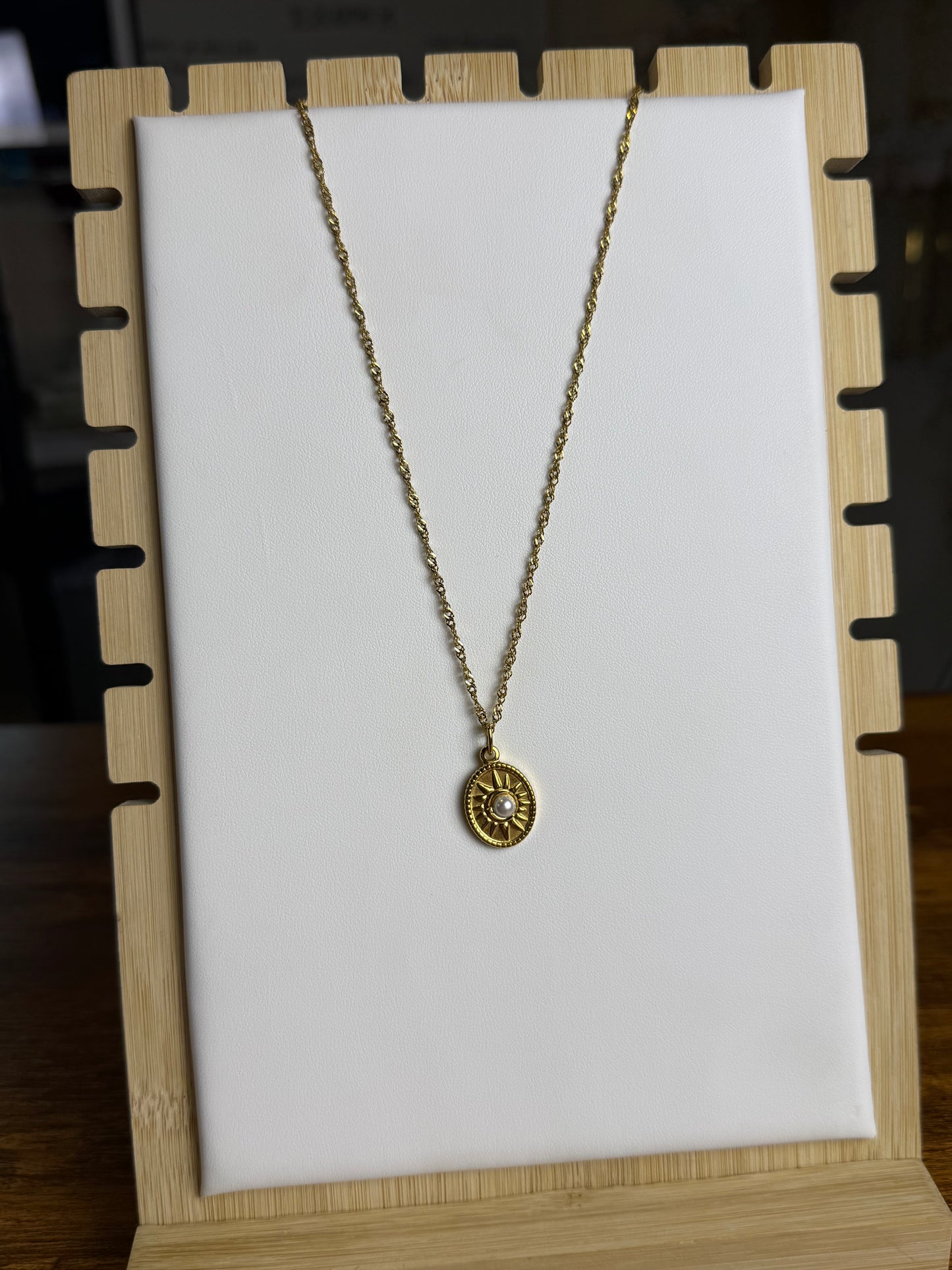 Sun Medallion Necklace