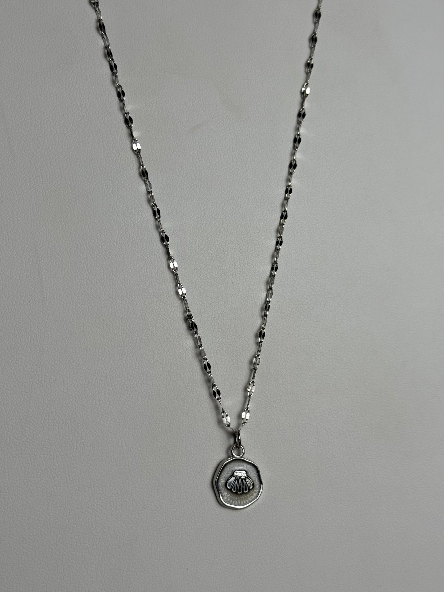 Shell Medallion Necklace