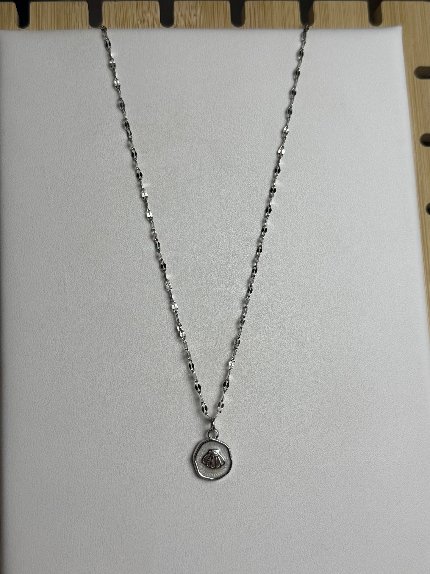 Shell Medallion Necklace