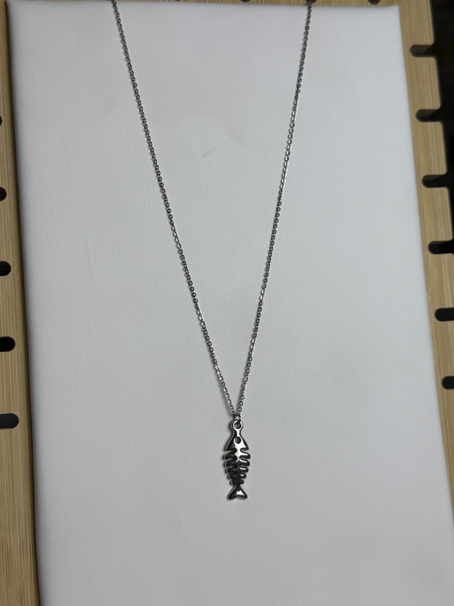 Sardine Bone Necklace