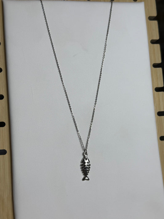 Sardine Bone Necklace