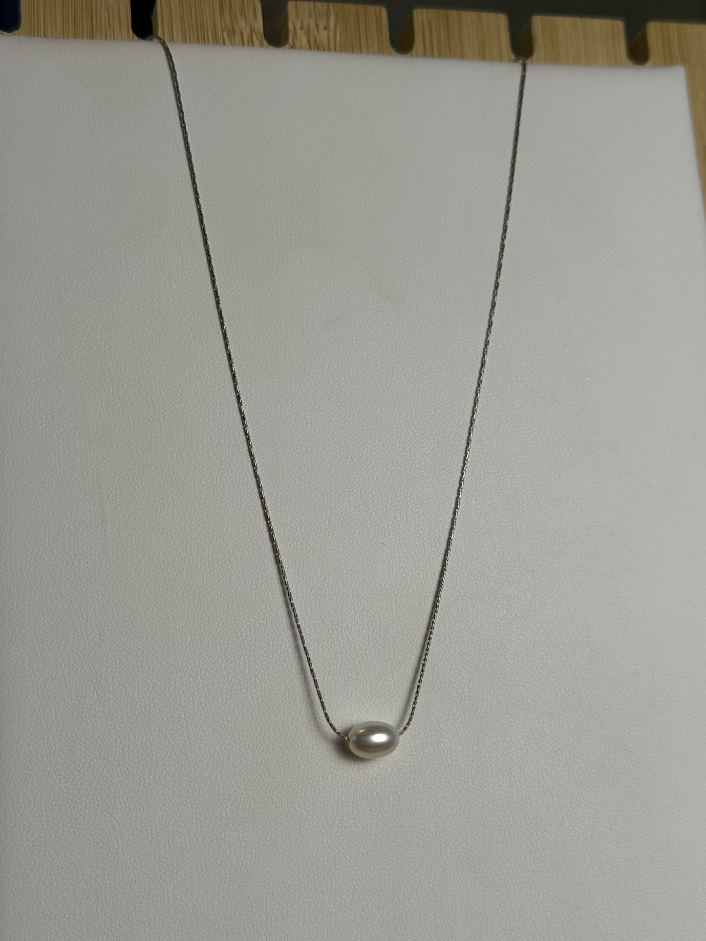 Single Pearl Necklace