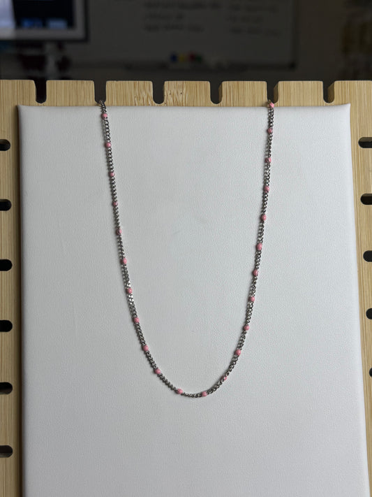 Silver Layering Necklaces