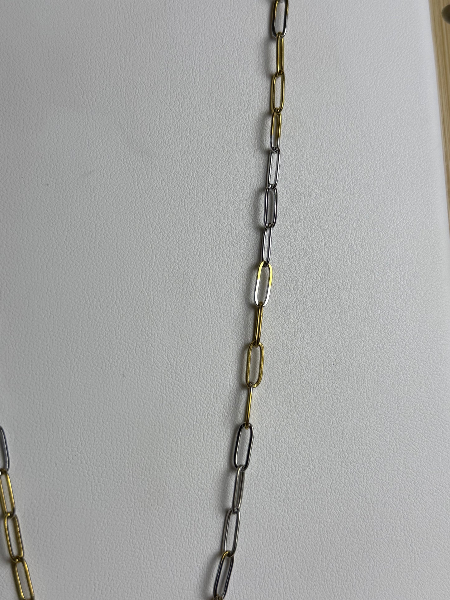 Two Toned Layering Necklaces