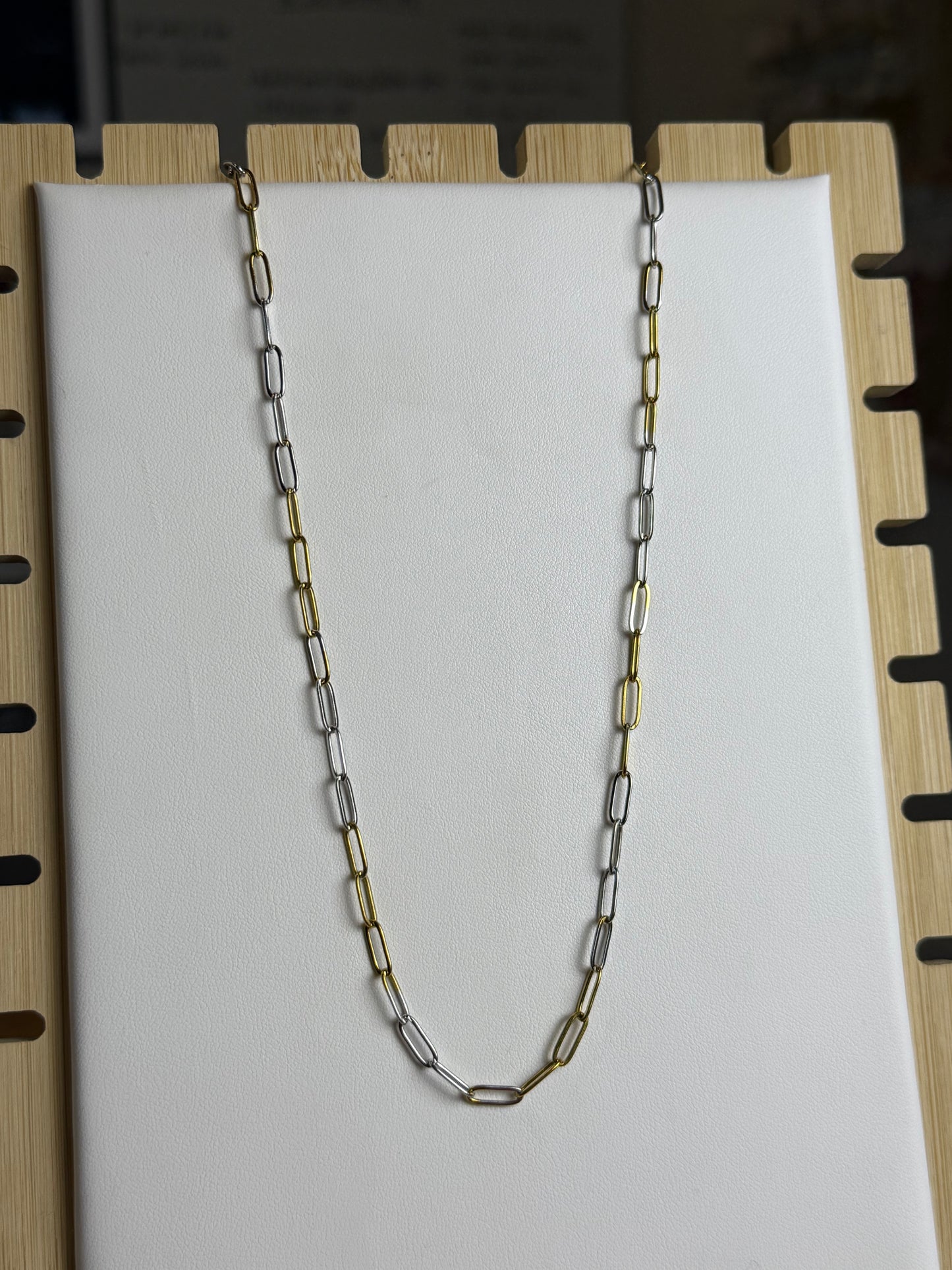 Two Toned Layering Necklaces
