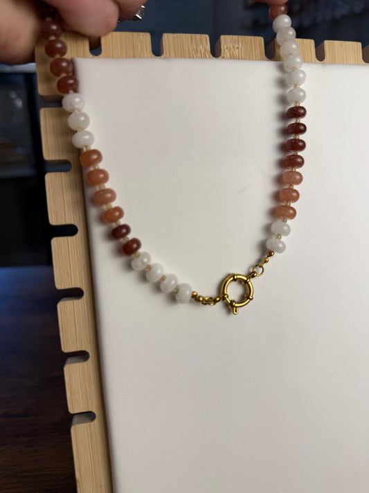 Mixed Berry Beaded Necklace