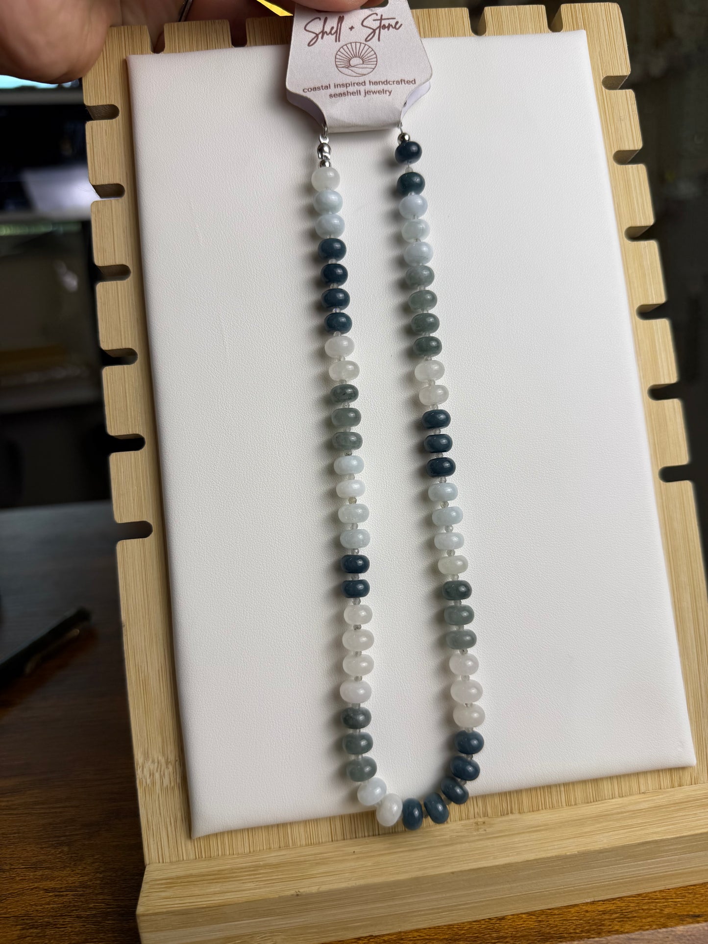 Blue Beaded Necklace