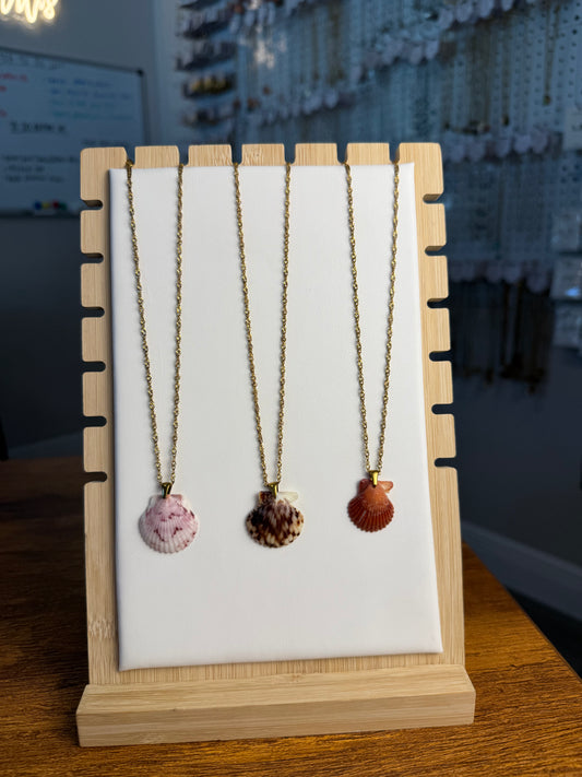 Seashell Necklace on Malibu Chain