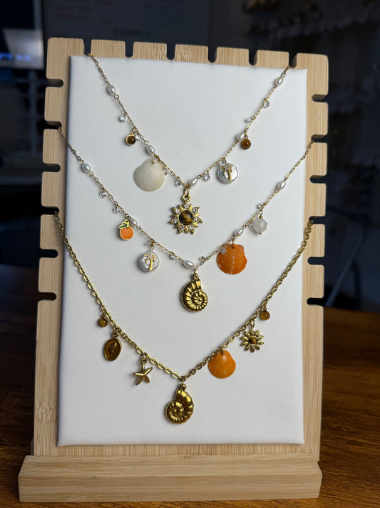 Various Charm Necklaces - Rare edition