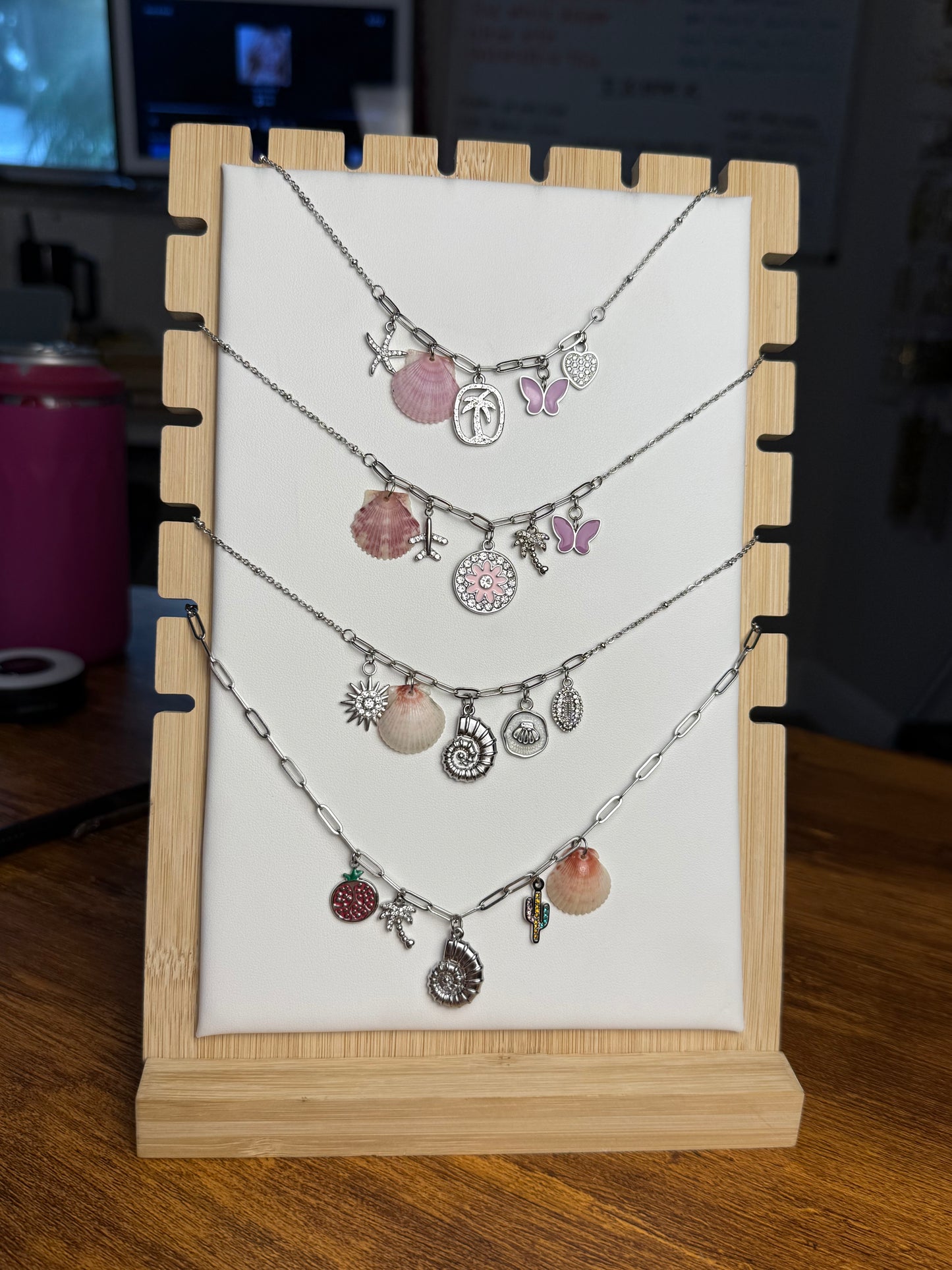 Various Charm Necklaces - Silver Edition