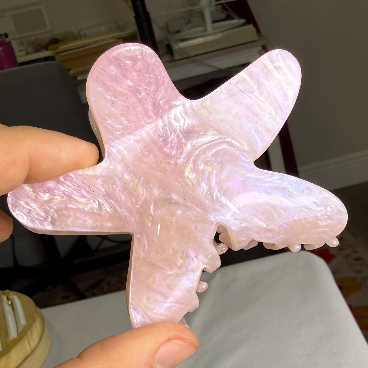 Large Starfish Hair Clips