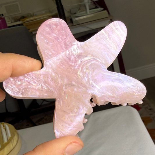 Large Starfish Hair Clips