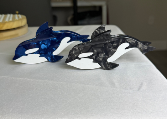 Orca Hair Clips