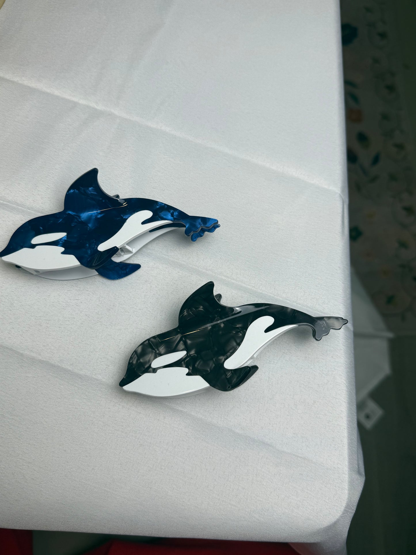 Orca Hair Clips