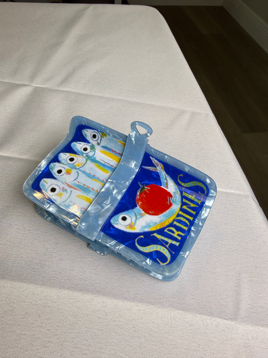 Sardine Can Hair Clip