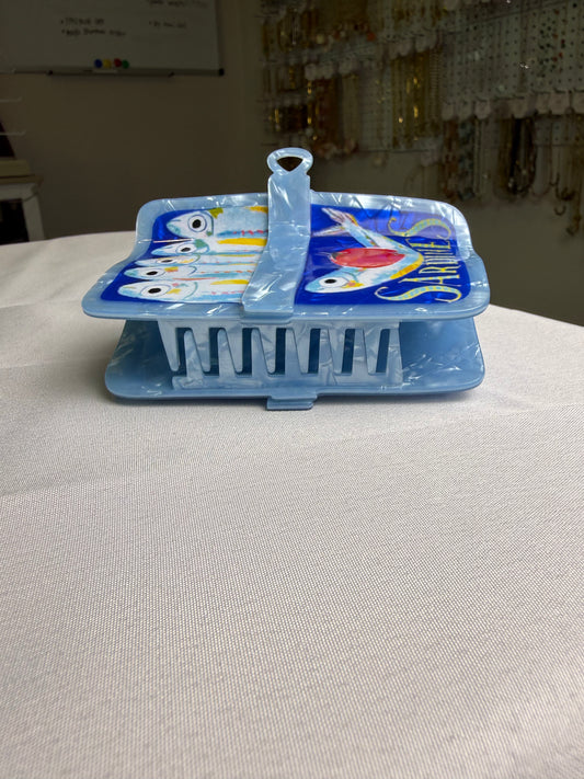 Sardine Can Hair Clip