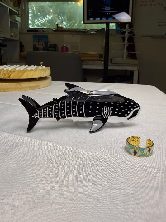 Tiger Shark Hair Clip