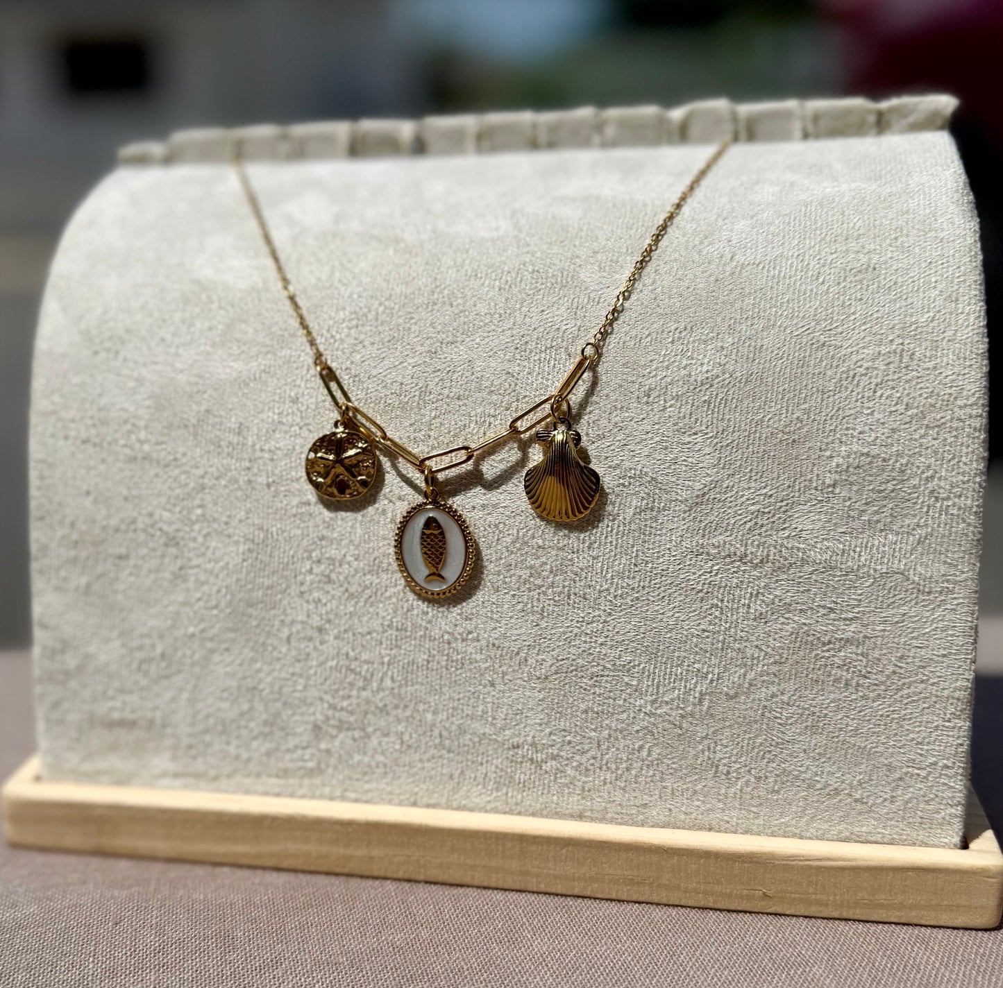 The Charmed Necklace- Nemo's Sandollar Edition