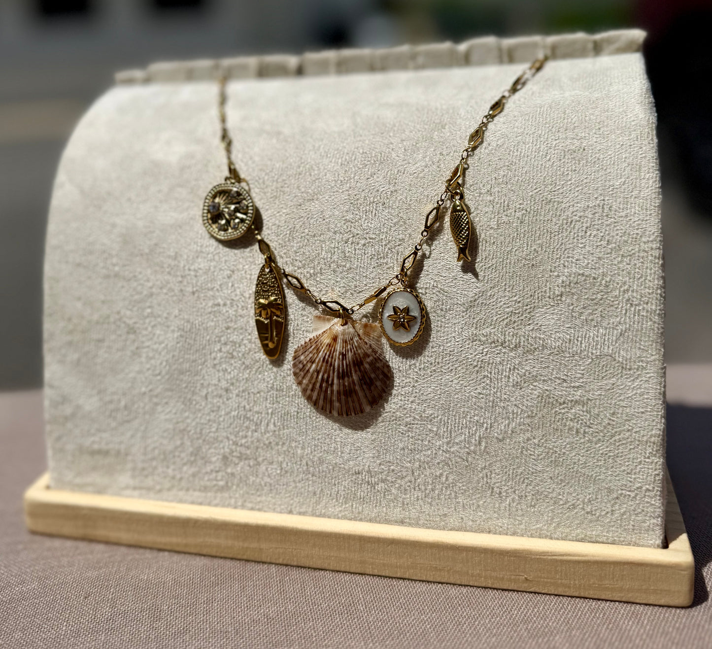The Charmed Necklace- Drifty Sand Edition