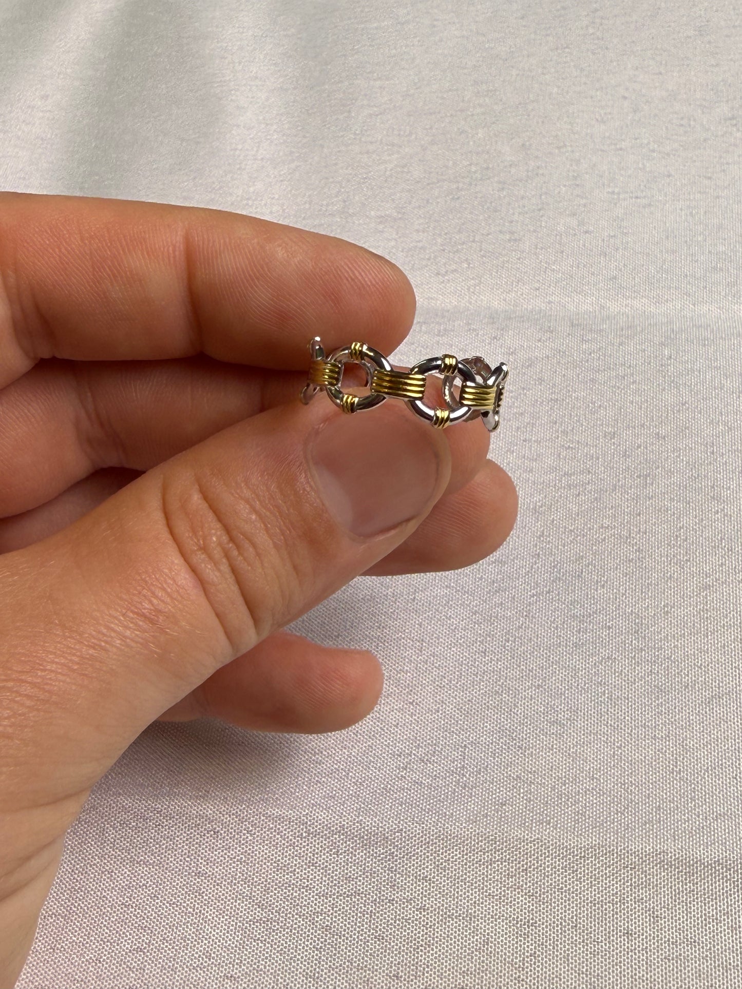 Various Two Toned Rings