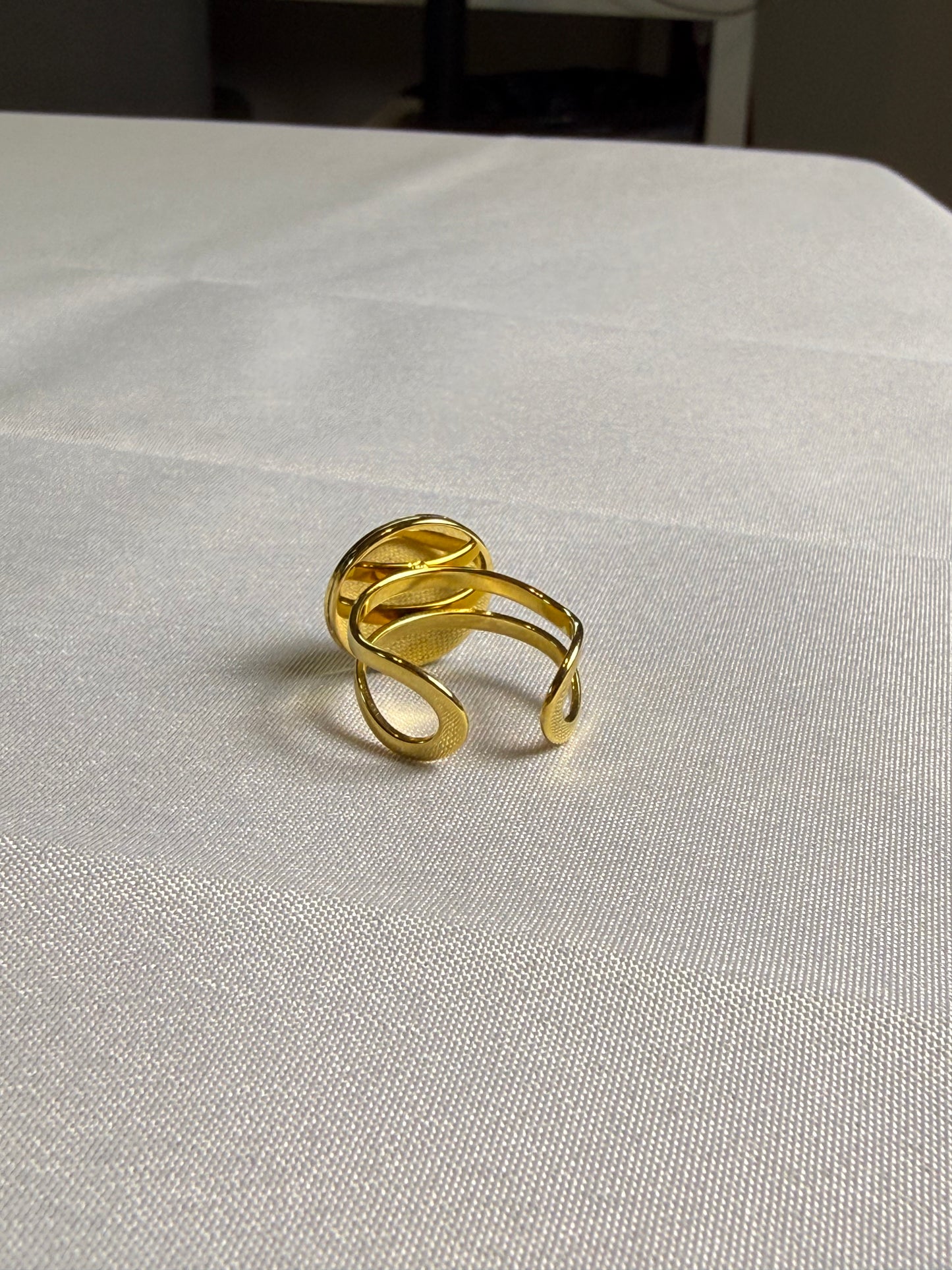 Beach Snowglobe Ring