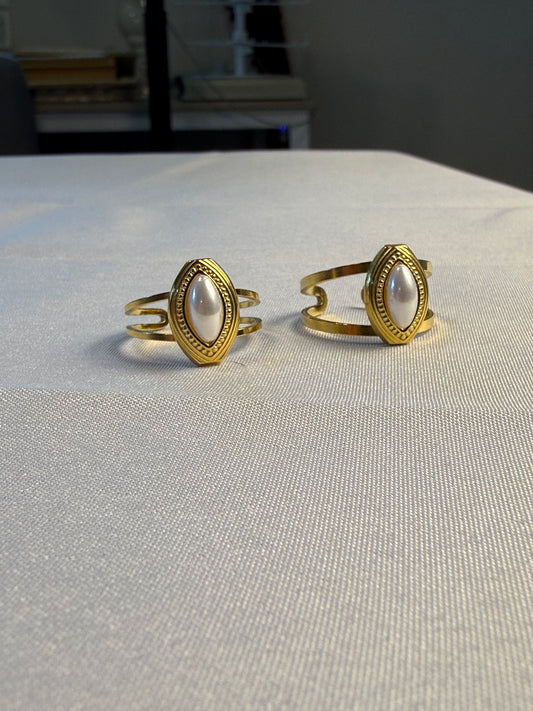 Vintage Pearl Rings