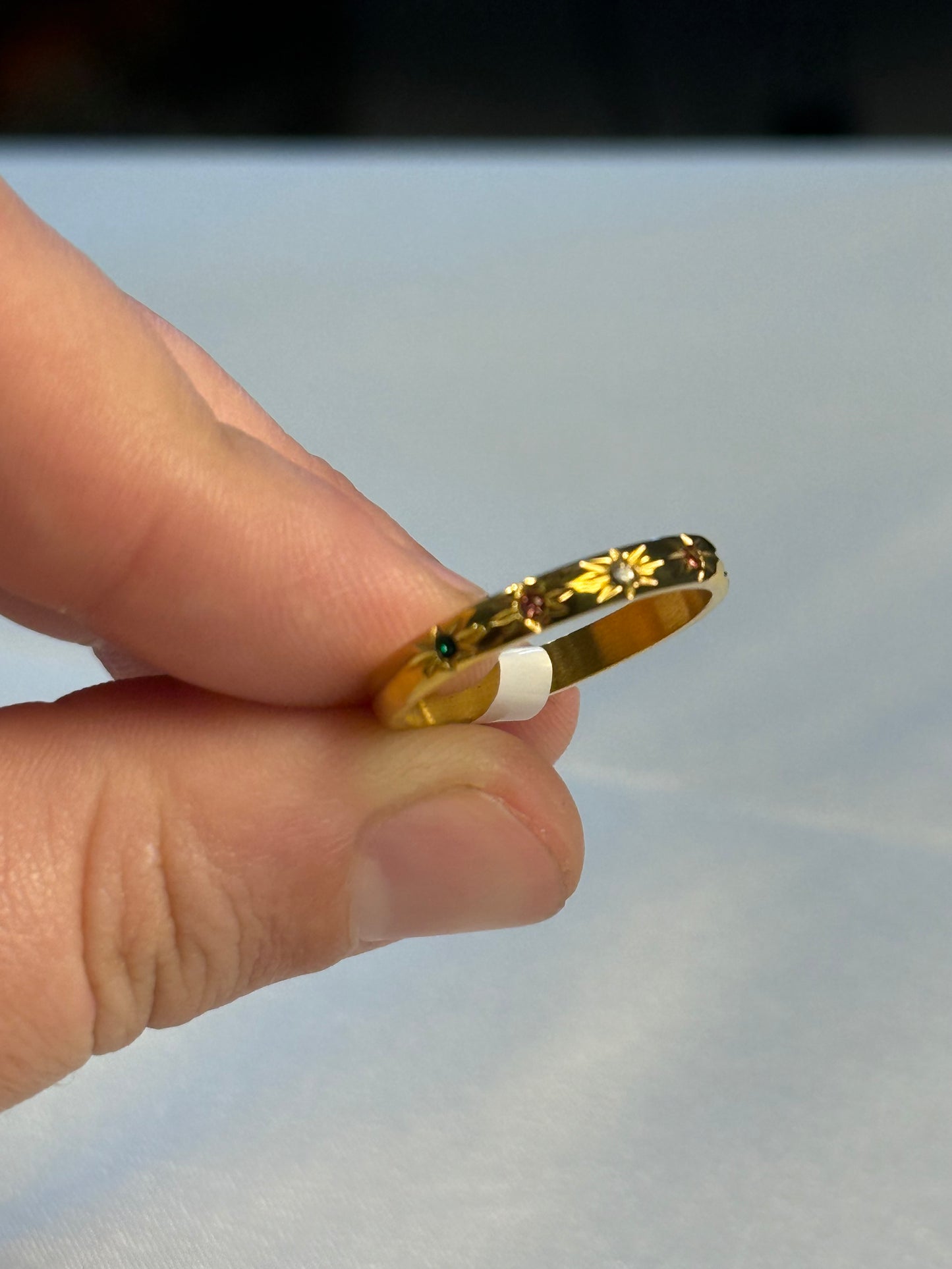 Starlume Ring in Silver + Gold
