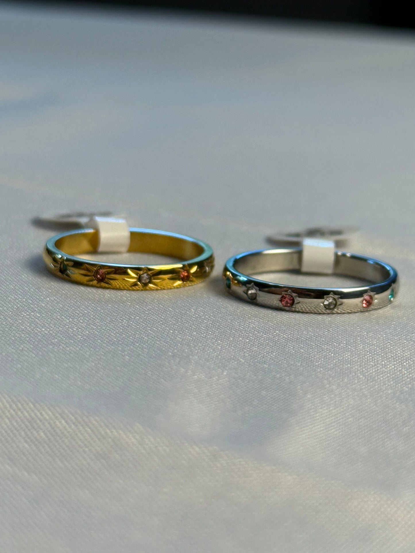 Starlume Ring in Silver + Gold