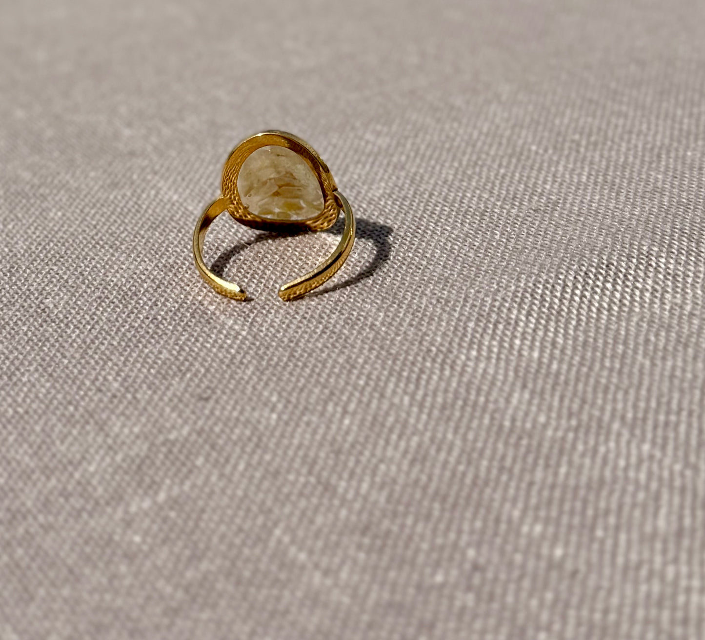 Alivia Crushed Shell Ring