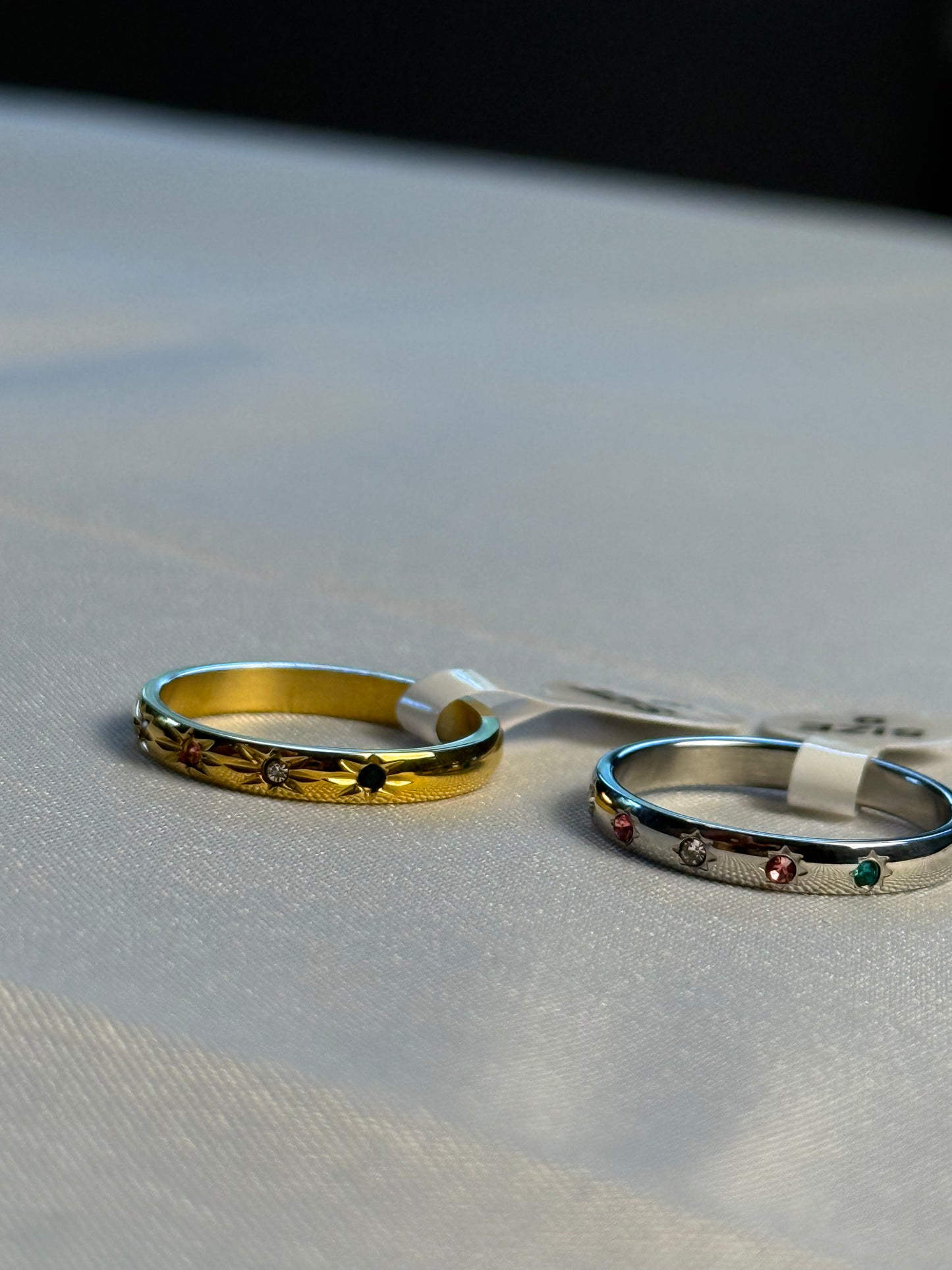 Starlume Ring in Silver + Gold