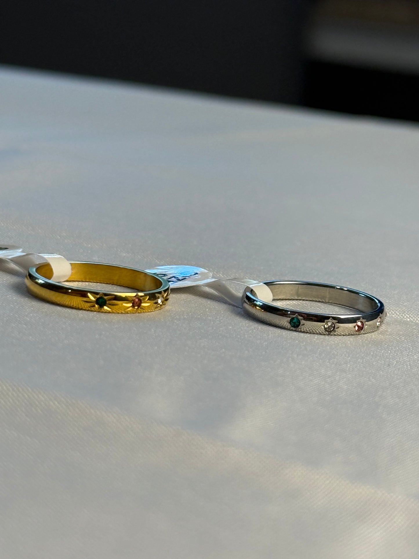 Starlume Ring in Silver + Gold