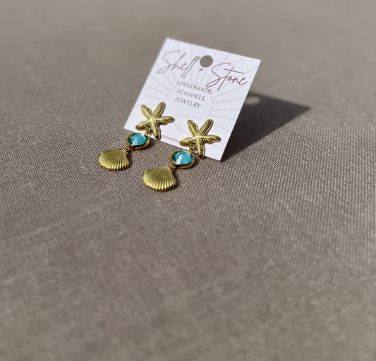 Shell Surf Earrings