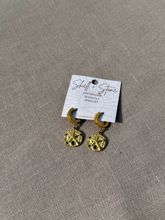Sand Dollar Hoops