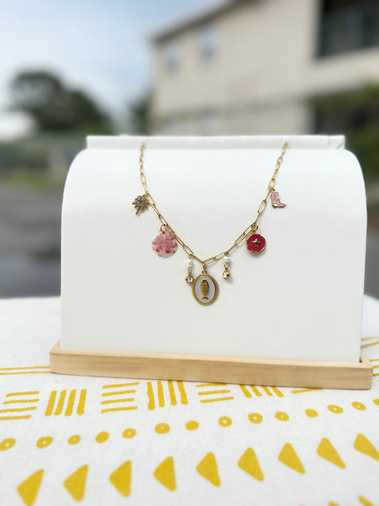 The Charmed Necklace — Scarlet Cowgirl Edition