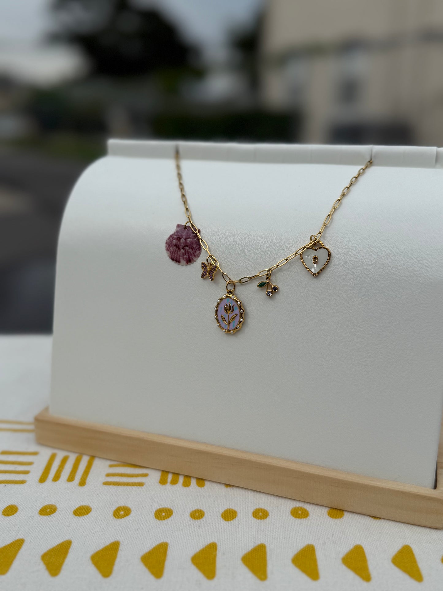 The Charmed Necklace —  Lavender Bloom Edition