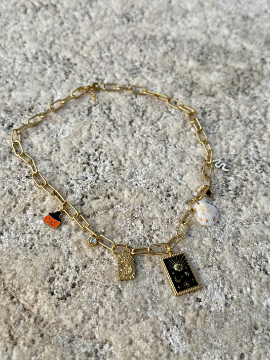 The Charmed Necklace — Coastal Halloween Edition