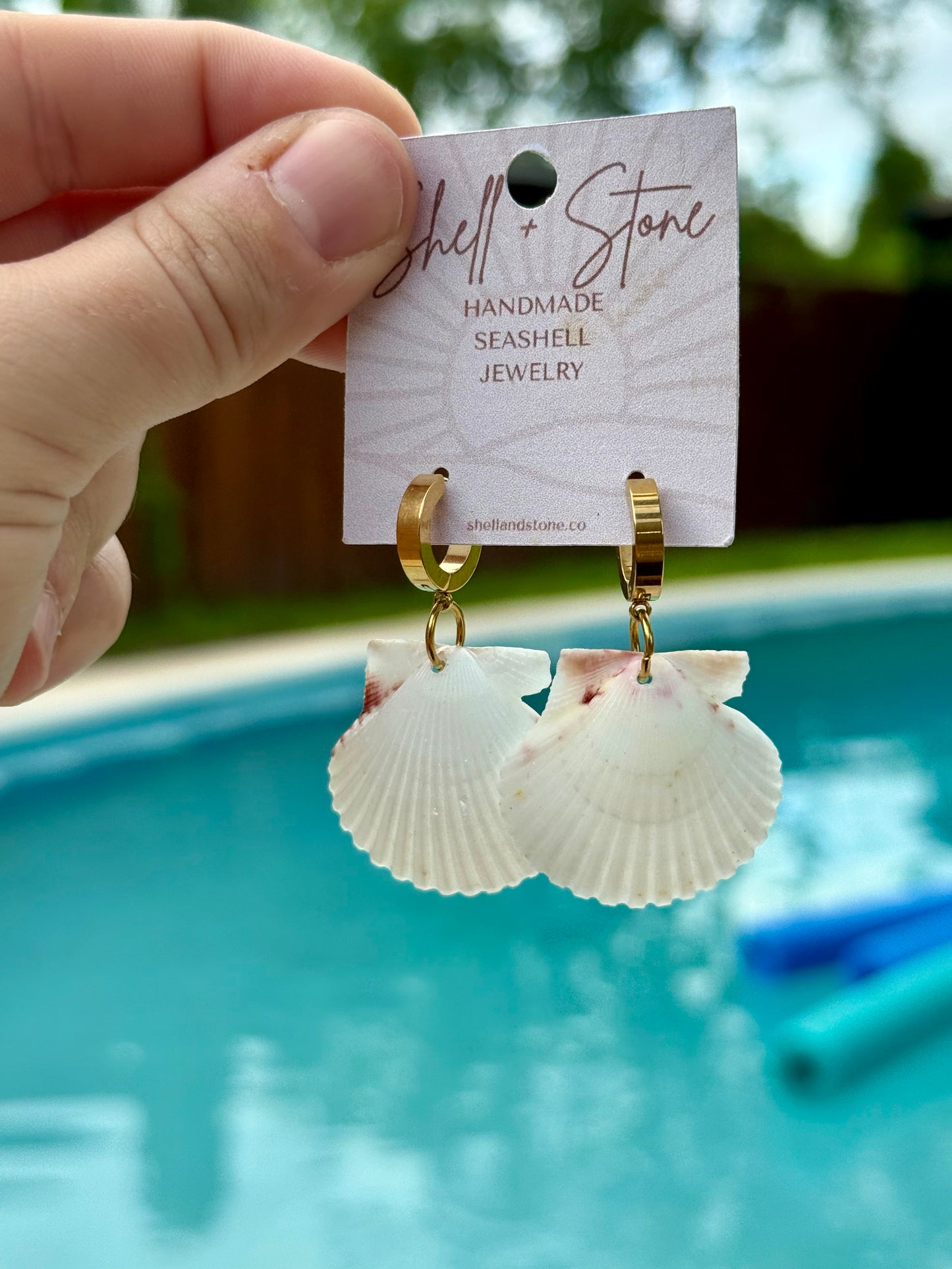 Salt + Shell Hoops