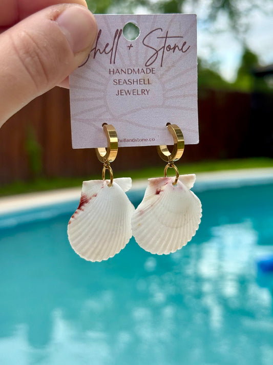 Salt + Shell Hoops